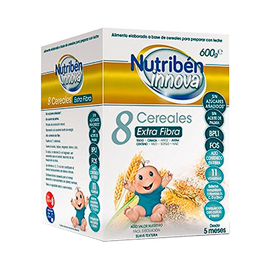 Imagen de Nutribén Innova 8 cereales extrafibra 600g