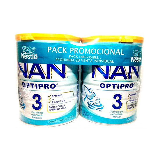 Imagen de Nestlé Nan Optipro 3 2X800g