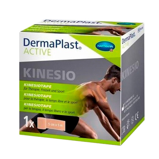 Imagen de Dermaplast active kinesiolo carne 5cmx5m