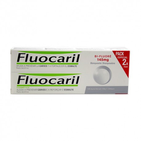 Imagen de Fluocaril bifluor pasta blanqueante 75mlx2u