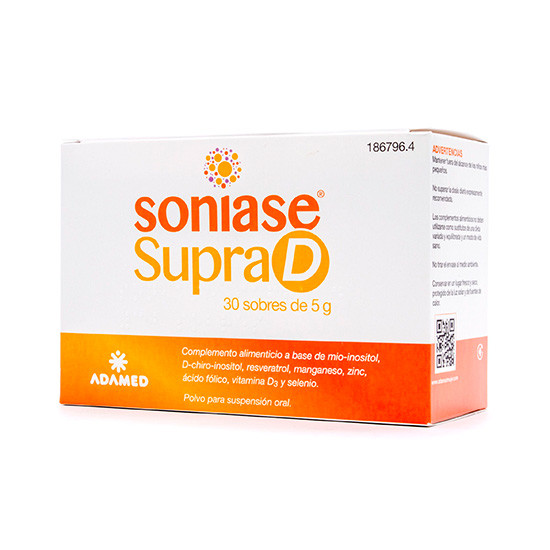 Imagen de Soniase supra-D 30 sobres