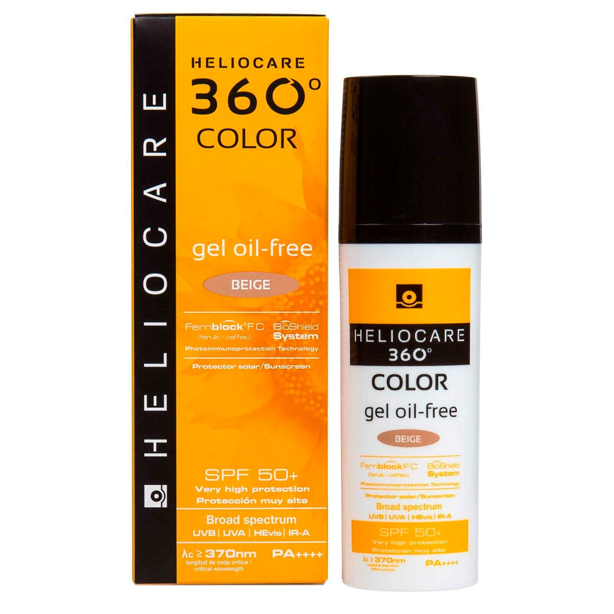 Imagen de Heliocare 360º color gel oil free beige
