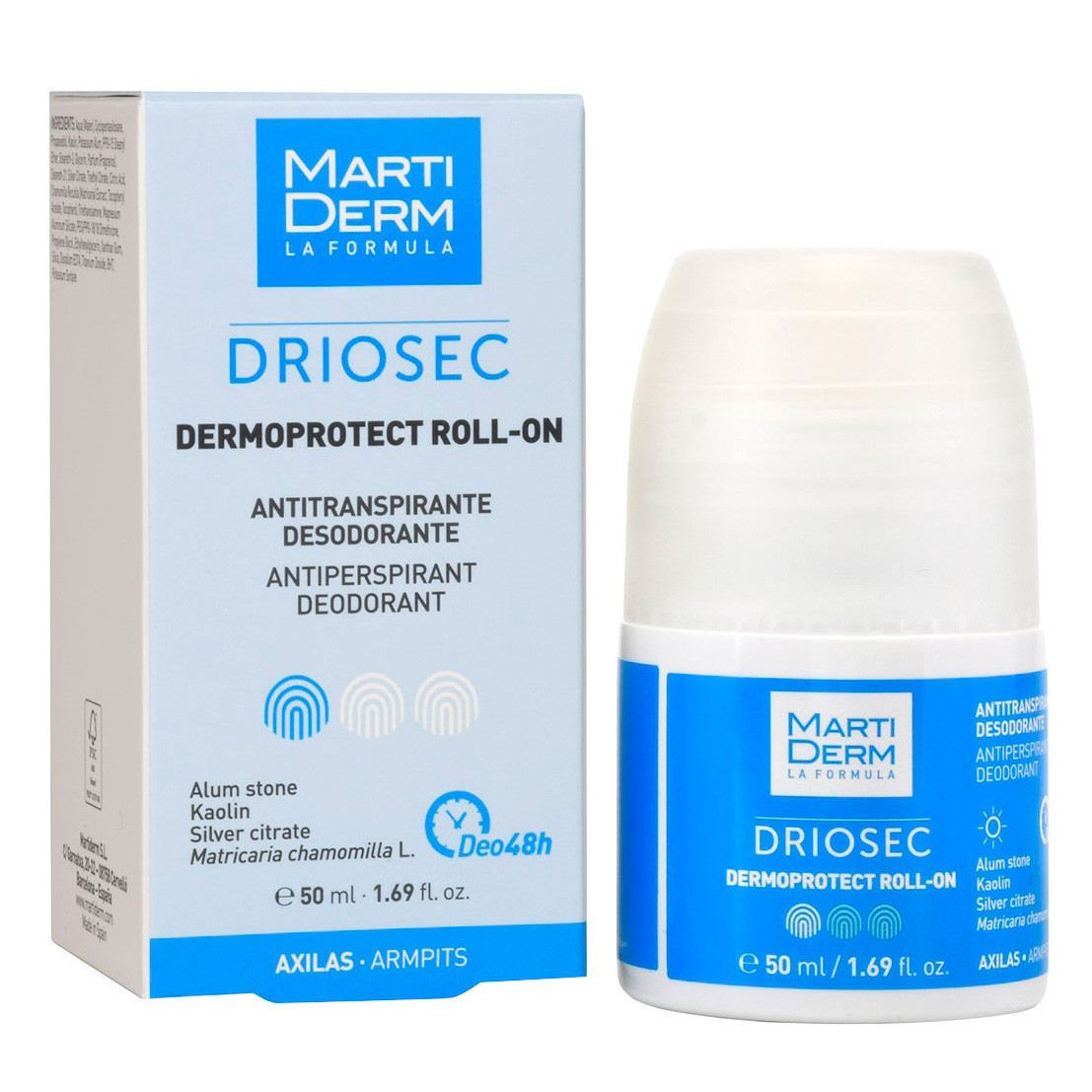 Imagen de MartiDerm Driosec Dermo Protect Roll-On 50 ml