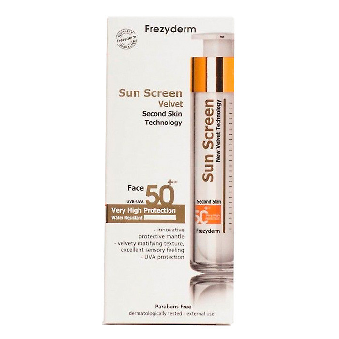 Imagen de Velvet sunscreen facial 50+ 50ml