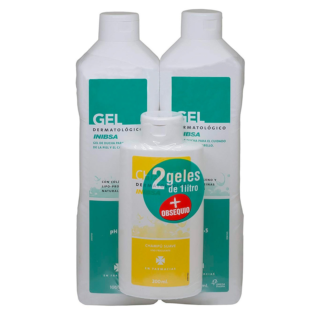 Imagen de Geles Gel dermatologico pack+champu (ref/2587)