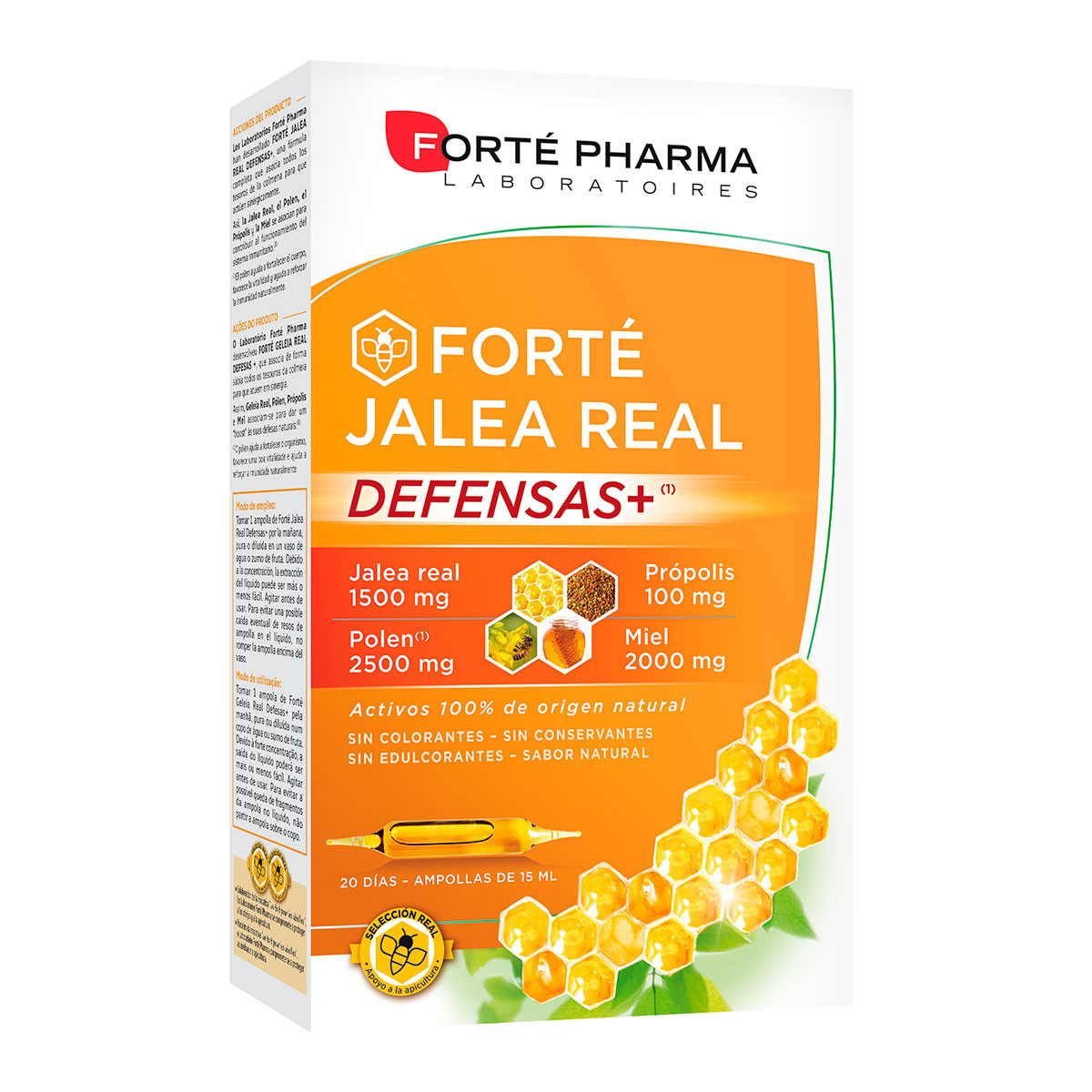 Imagen de Forte Pharma forte jalea real defensas+ 20 ampollas