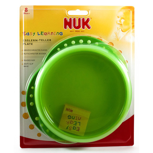 Imagen de Nuk plato con tapa easy learning