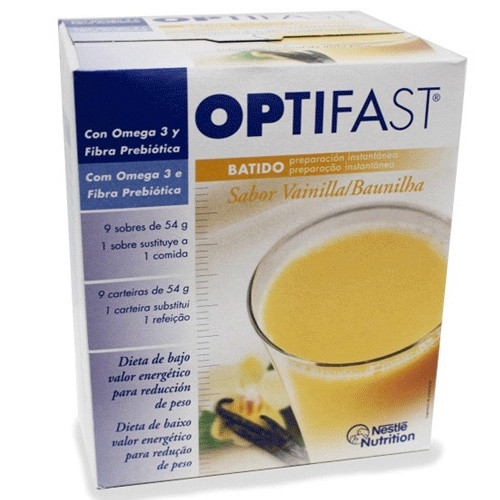 Imagen de Optifast batido vainilla 9 sobres 54gr.
