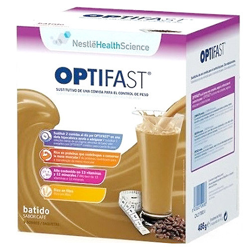 Imagen de Optifast batido cafe 12 sobres 55g