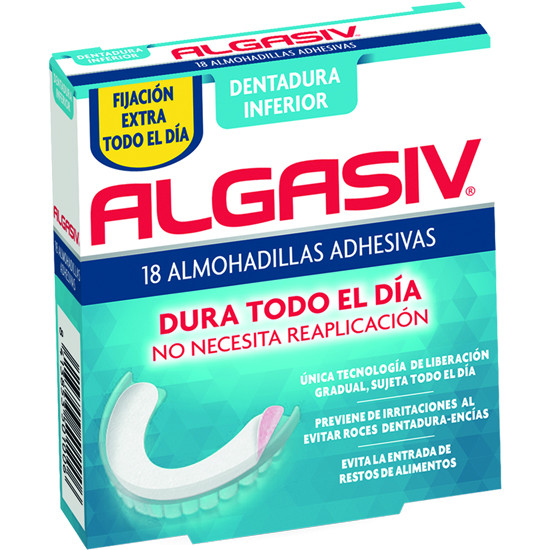 Imagen de Algasiv almohadilla inferior 18 uds