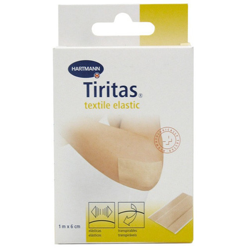 Imagen de Tiritas elastico 6cmx1m 10u