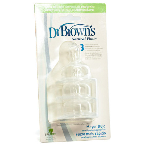 Imagen de Dr.Brown's tetina boca ancha options cereal