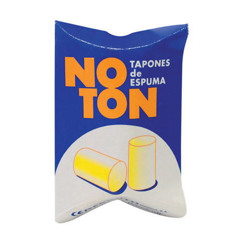 Imagen de TAPONES OIDO NOTON ESPUMA 1 PAR