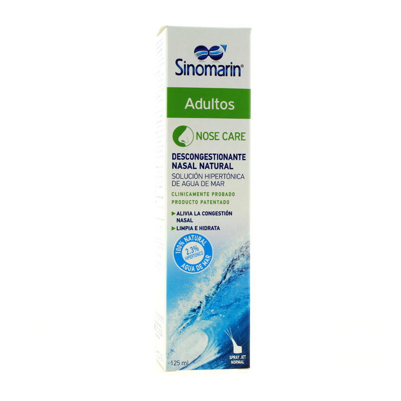 Imagen de SINOMARIN AGUA DE MAR HIPERTONICA 125ML.