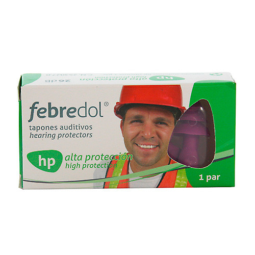 Imagen de TAPONES OIDO FEBREDOL ALTA PROTECCION 2U