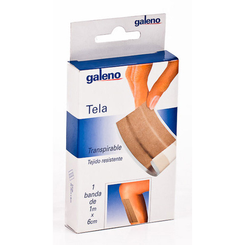 Imagen de TIRAS GALENO ADHESIVAS TELA 100X6