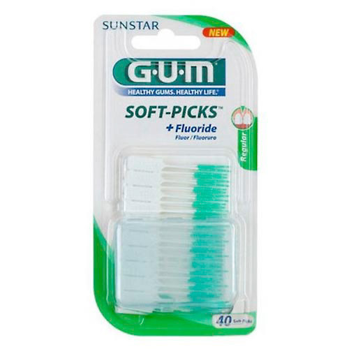 Imagen de GUM SOFT PICKS ORIGINAL REGULAR 40 UDS
