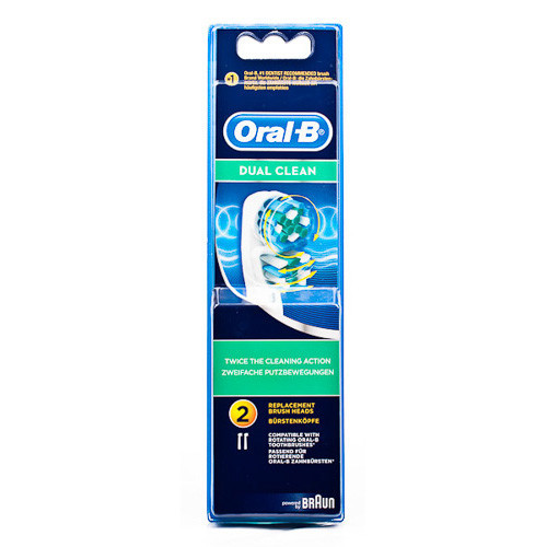 Imagen de Oral-B recambio dual action recambio cepillo eléctrico 2u