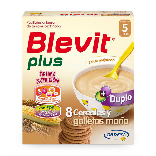 Imagen de Blevit Plus 8 cereales y galletas María 600g