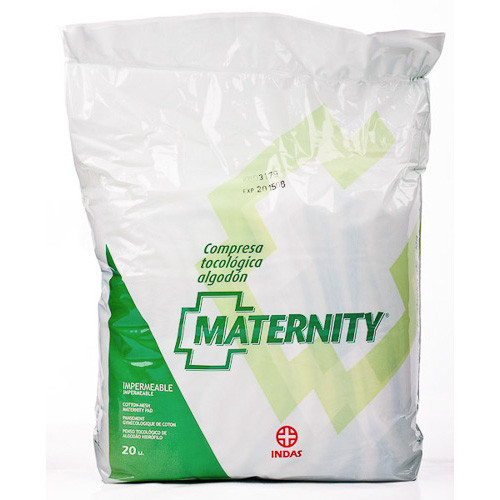 Imagen de Compresas indas de algodon 20 u