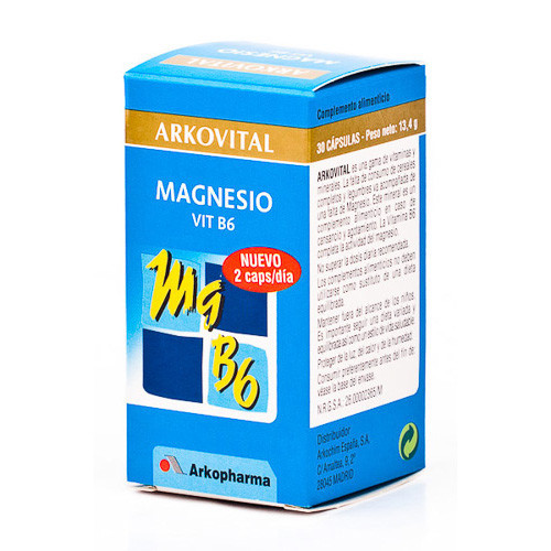 Imagen de ARKOVITAL MAGNESIO 30 CAPSULAS