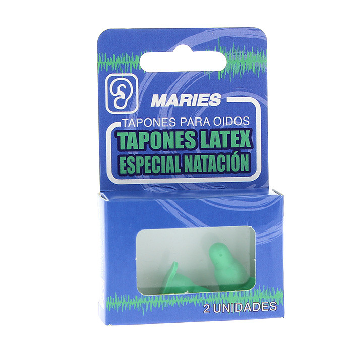 Imagen de TAPONES MARIES LATEX NATACION 2 UDS
