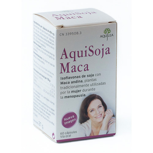 Imagen de Aquisoja Maca 60 cápsulas