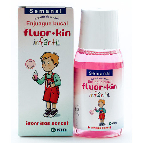 Imagen de Fluorkin infantil enjuague semanal 100ml