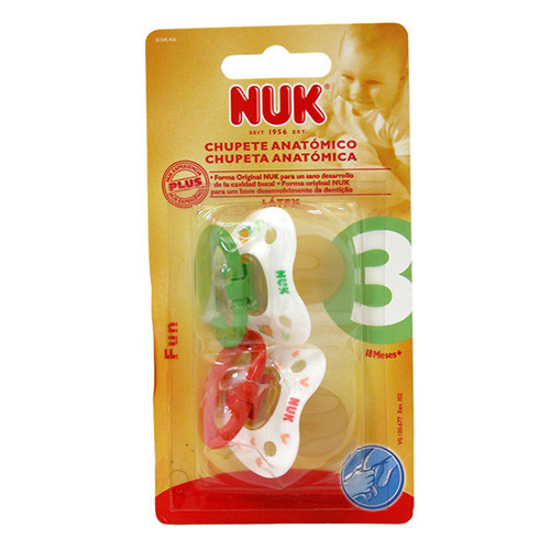 Imagen de Nuk Chupete látex talla 3 2u