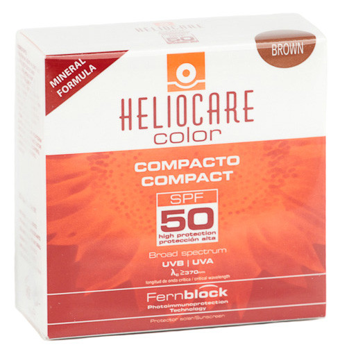 Imagen de Heliocare compacto color brown SPF50 10g